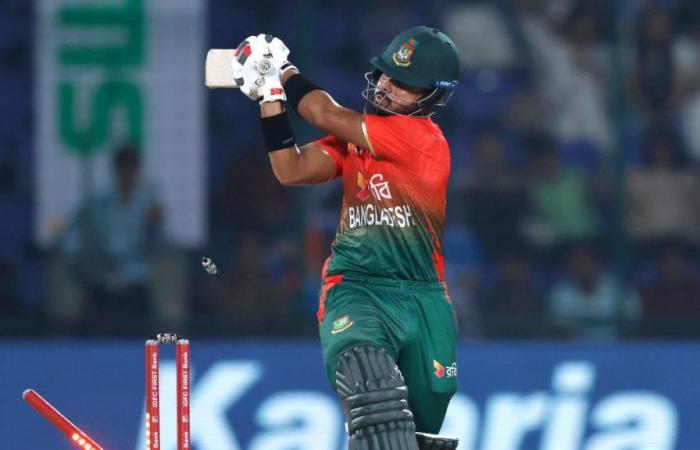 Indien vs. Bangladesch 2. T20I Live-Ergebnis: Arshdeep Singh schlägt zu, um Parvez Hossain Emon zu entfernen