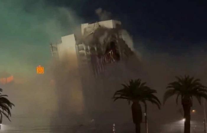 AUF VIDEO | Das Casino in Las Vegas wurde bei einer massiven Implosion zerstört