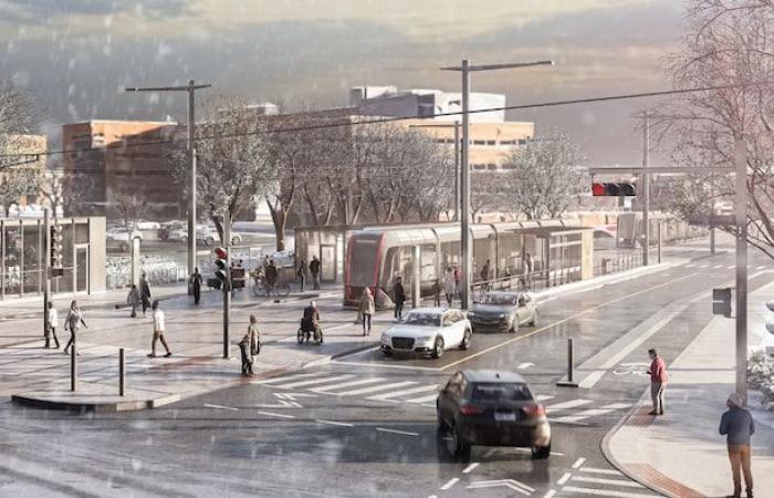 Die Umsetzung der Quebecer Straßenbahn wurde CDPQ Infra | anvertraut Quebecer Straßenbahn