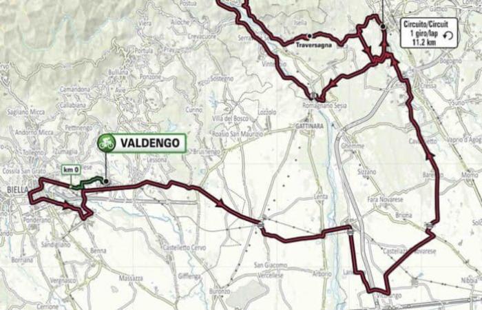 Piemont-Rundfahrt 2024: Detaillierte Route