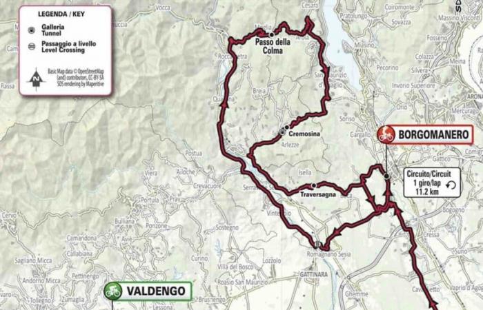 Piemont-Rundfahrt 2024: Detaillierte Route