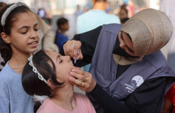 Die 2. Polio-Impfkampagne in Gaza beginnt am Montag