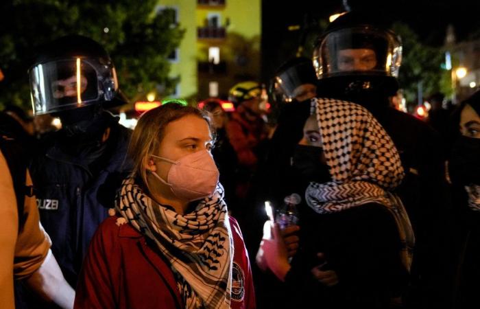 Deutsche Polizei schließt Anti-Israel-Protestcamp