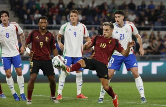 Belgien holt sich in der Nations League ein Unentschieden gegen Italien