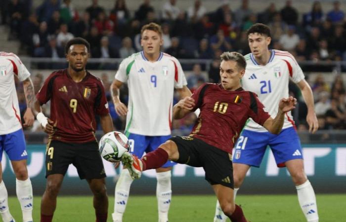 Nations League: Belgien war mehr als die Hälfte zahlenmäßig überlegen und kassierte ein Unentschieden in Italien (2:2, Videos)