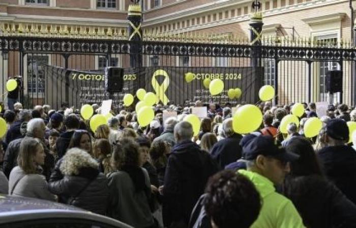 Crif in Aktion – Gedenkfeiern zu Ehren der Opfer des 7. Oktober und zur Unterstützung der Geiseln in Toulouse | Crif