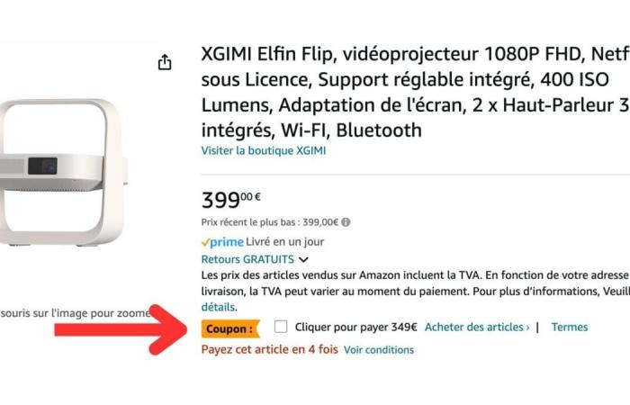 Amazon bietet diesen neuen ultrakompakten und vielseitigen Videoprojektor zu einem sehr guten Preis an