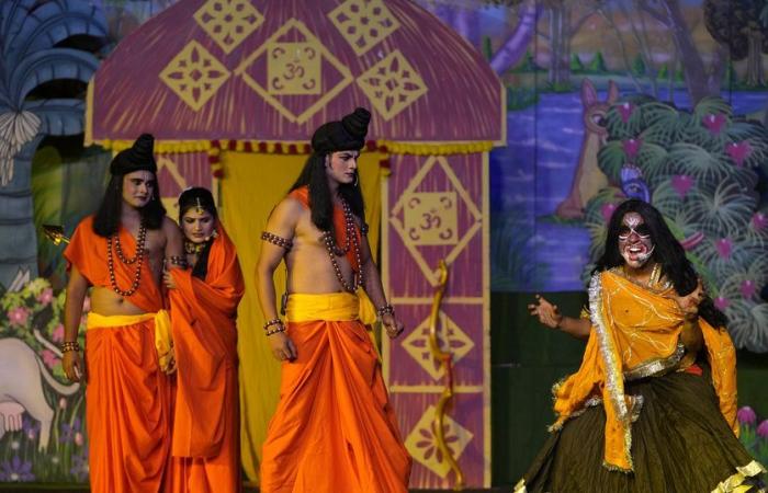 Indien: Das beliebte Ramleela-Theater erweckt das Rama-Epos zum Leben