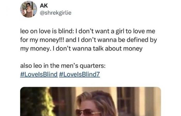 Dieser „Love is Blind“-Kandidat ist das Gespött des Internets