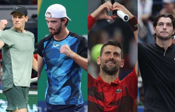 Tennis. ATP – Shanghai – Sinner – Machac und Djokovic – Fritz: das Halbfinale diesen Samstag