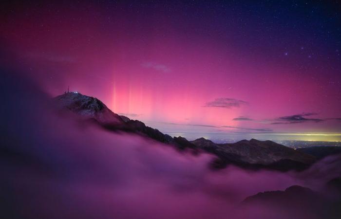 IN BILDERN. „Ein unvergesslicher Abend“: Die Nordlichter haben den Himmel der Pyrenäen erneut in Brand gesetzt