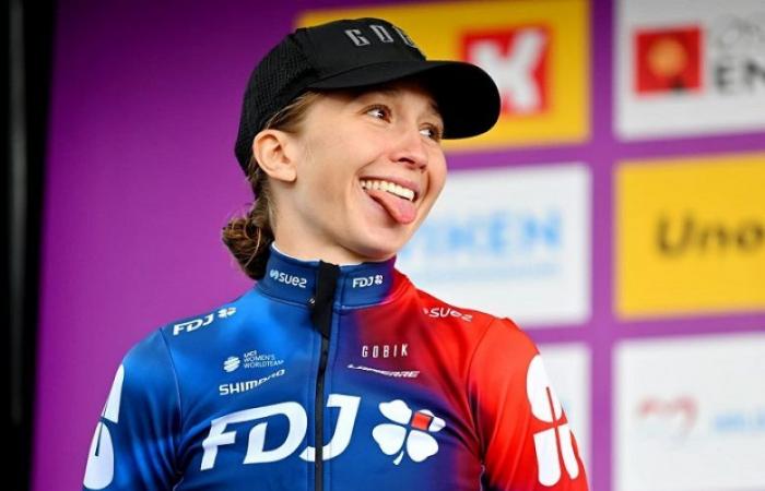 Radfahren. Transfer – Cecilie Uttrup Ludwig wird das FDJ-SUEZ-Training verlassen