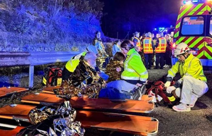 Simulation eines TGV-Unfalls in einem Drôme-Tunnel: Fast 200 Menschen mobilisiert