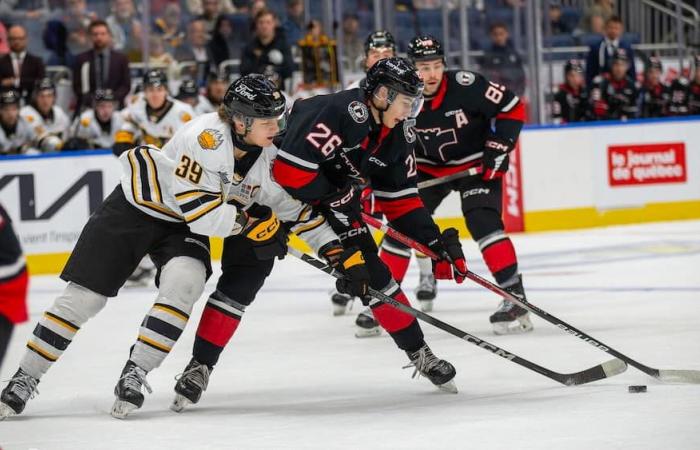 Die Remparts wenden bei Maddox Dagenais die harte Methode an