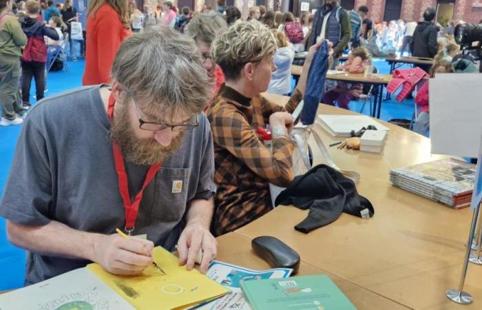 Jean-Baptiste Drouot, der Liebling der Kinder auf der Jugendbuchmesse