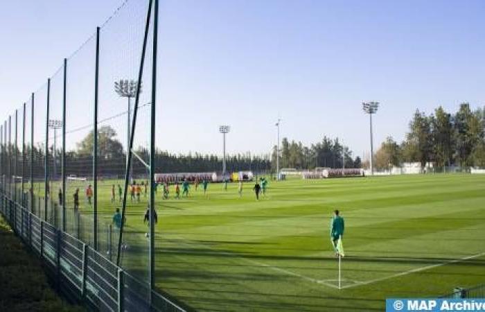 Trainingskurs im Fußballkomplex Mohammed VI zugunsten ehemaliger marokkanischer Profispieler