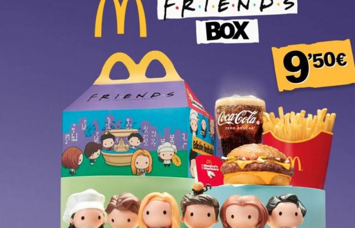 McDonald’s verkauft Happy Meals „Friends“ für Erwachsene