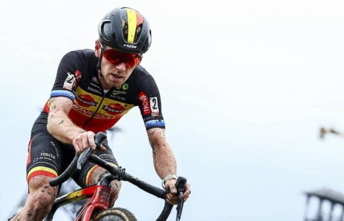 Der belgische Meister verliert die Nerven und zertrampelt das Fahrrad eines Konkurrenten