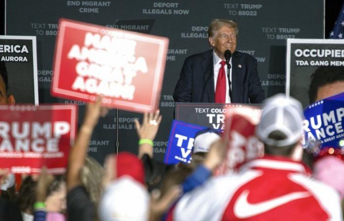 „Ich fordere die Todesstrafe für jeden Migranten, der einen amerikanischen Staatsbürger tötet“: Weniger als einen Monat vor der Präsidentschaftswahl hält Donald Trump eine heftige Anti-Einwanderungsrede