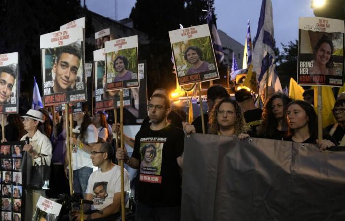 In Jerusalem setzen Geiselfamilien ihre Mobilisierung während Jom Kippur fort