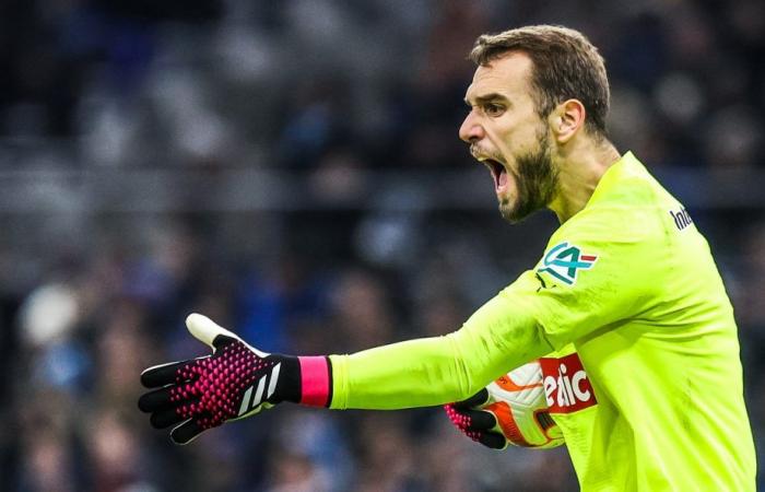 Der Kampf von Pau Lopez (immer noch bei OM unter Vertrag) …