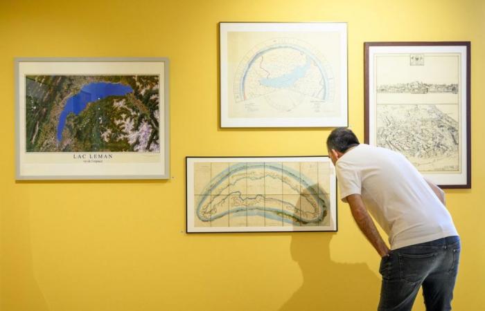 Ausstellung in Nyon: Der Genfersee verkehrt herum gesehen