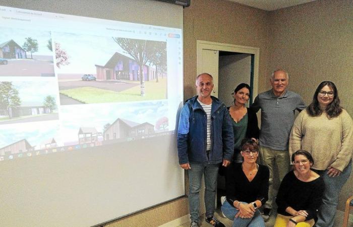 Das Projekt für ein Haus für Tagesmütter in Berné kommt zur Vollendung