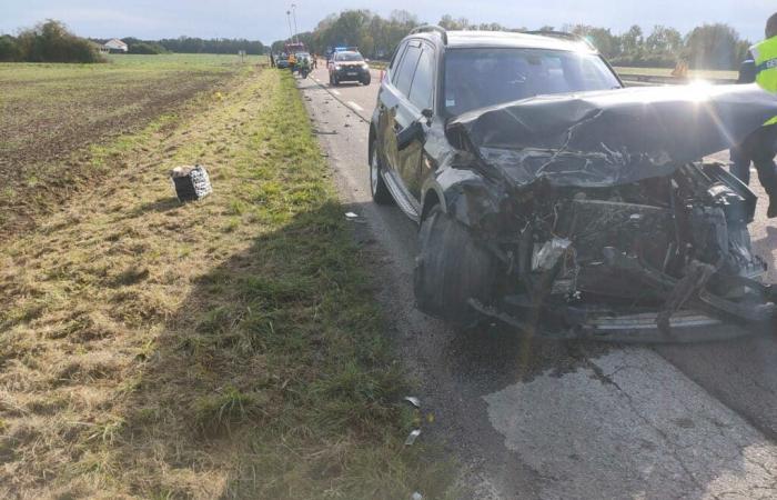 Unfall auf Nationale 4 in der Nähe von Saint-Dizier