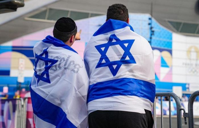 Frankreich-Israel mit der Öffentlichkeit in St-Denis, Frankreich sagt ja!