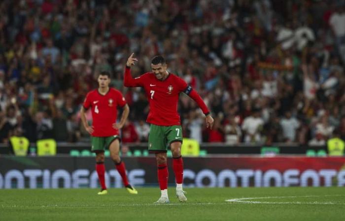 Cristiano Ronaldos Tor gegen Polen