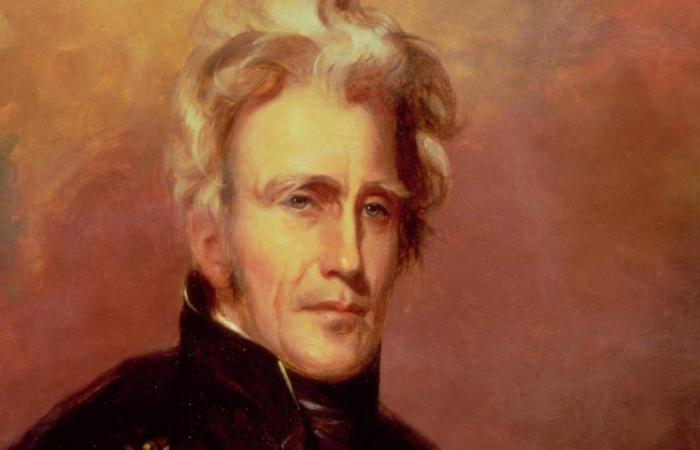 Andrew Jackson, dieser Präsident der Vereinigten Staaten, der Donald Trump als Vorbild dient