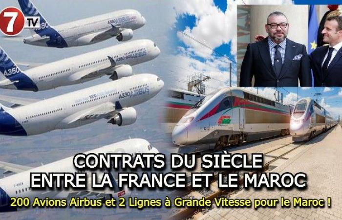 200 Airbus-Flugzeuge und 2 Hochgeschwindigkeitsstrecken für Marokko! – Le7tv.ma