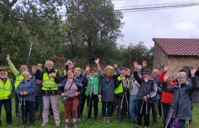 Salles-Courbatiès. Ein toller Tag voller Fitness und Geselligkeit