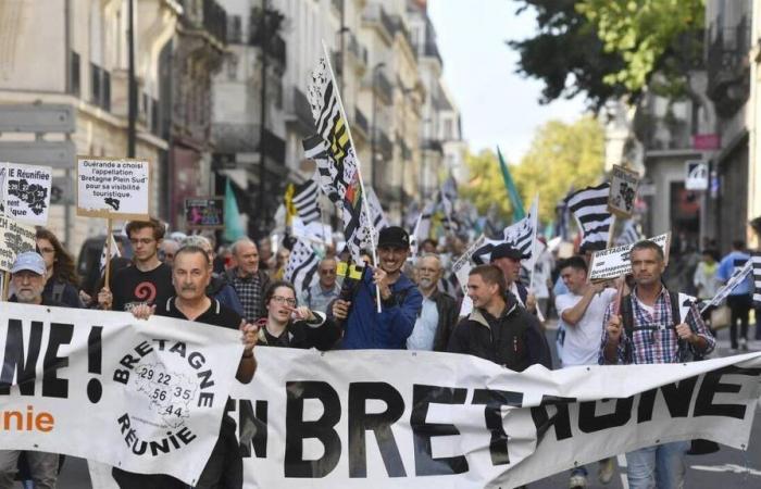 In Nantes wird für die Wiedervereinigung der Bretagne mobilisiert