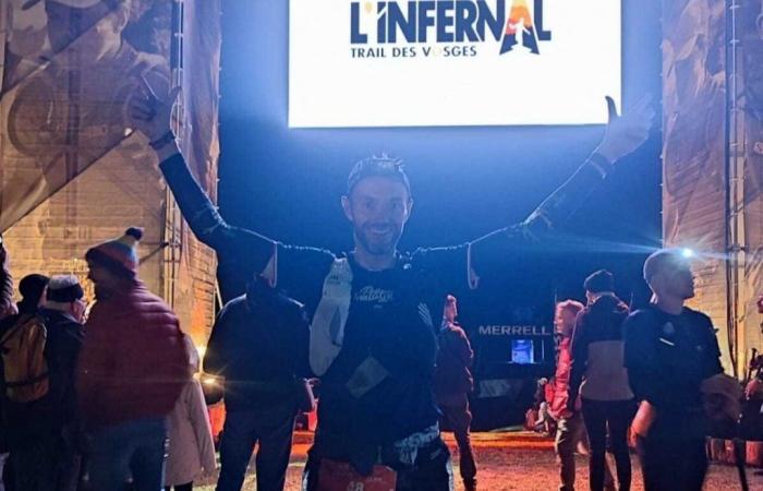 Damien absolviert ein 205-km-Rennen in den Vogesen