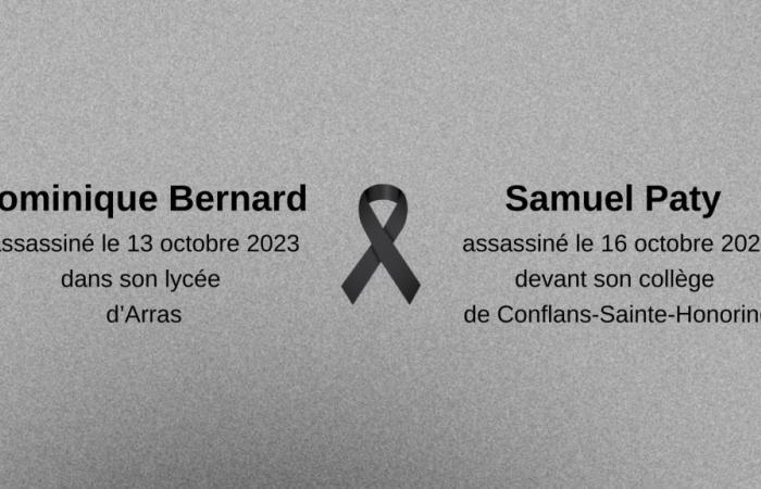 14. Oktober 2024 – Hommage an Samuel Paty und Dominique Bernard