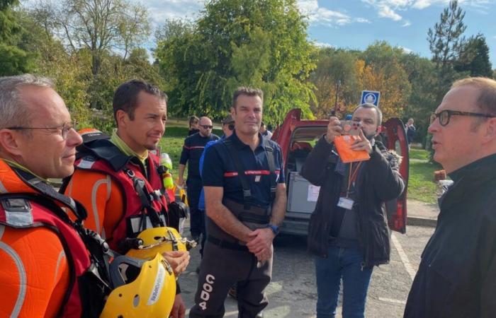 Bei einem Besuch in Vendôme plant der Präfekt für diesen Samstagabend einen Rückgang