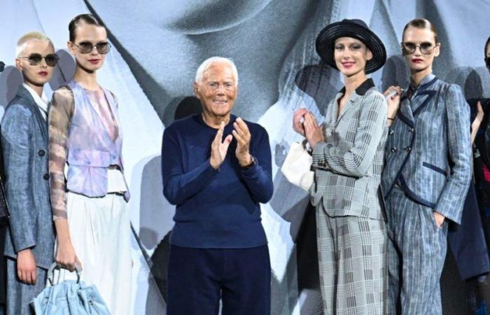 Mit 90: Giorgio Armani spricht von einem Abschied in „zwei bis drei Jahren“