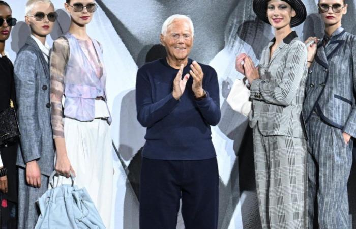 Giorgio Armani spricht von einem Abschied in „zwei bis drei Jahren“