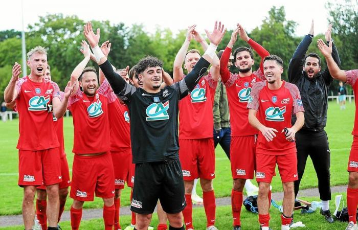 Coupe de France: fünf Tore, ein Elfmeter in der Nachspielzeit … Dinard (R2) eliminiert Lamballe (R1) nach einem lebhaften Spiel