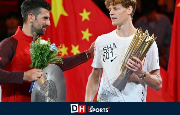 Unter dem Druck von Roger Federer verliert Novak Djokovic beim Masters 1000 in Shanghai gegen Jannik Sinner: „Zu stark, zu schnell…“