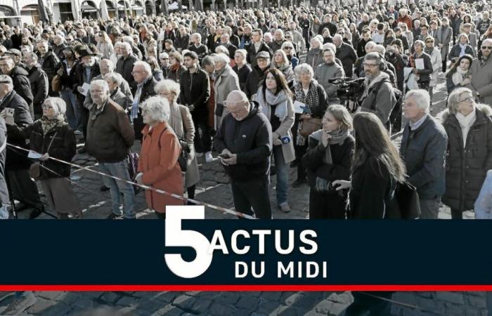 Hommage an Dominique Bernard, bretonische Familie im Libanon, Coupe de France: Mittagsaktualisierung