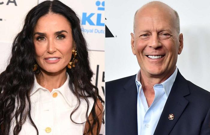 Demi Moore sagt, es sei „schön“, Bruce Willis dort zu treffen, wo er sich inmitten einer FTD-Diagnose befindet