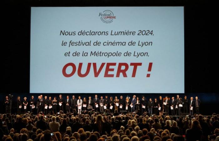 eine Hommage an Michel Blanc bei der Eröffnung des Lumière-Festivals