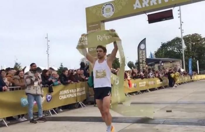 Marnais Romain Besnard gewinnt die 10 km in 31 Minuten