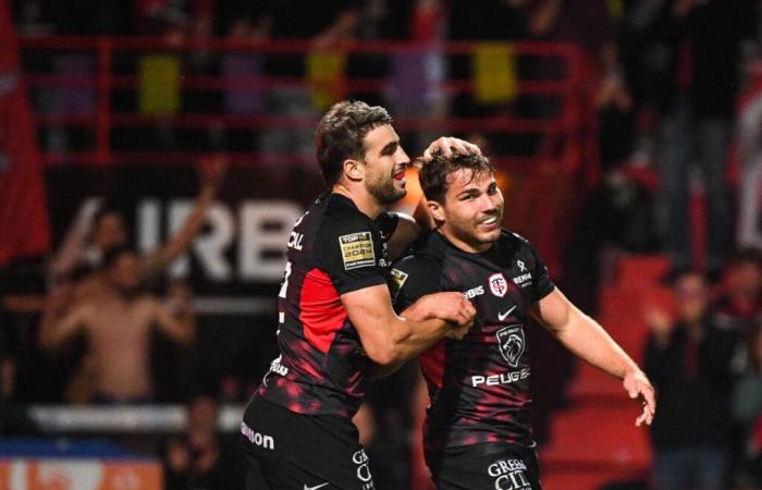 Top 14. Dank eines Hattricks von Antoine Dupont kehrt Stade Toulousain gegen Clermont zum Sieg zurück