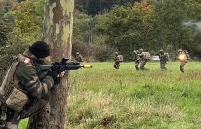 eine Übung für 1.000 Soldaten aus dem Grand Est