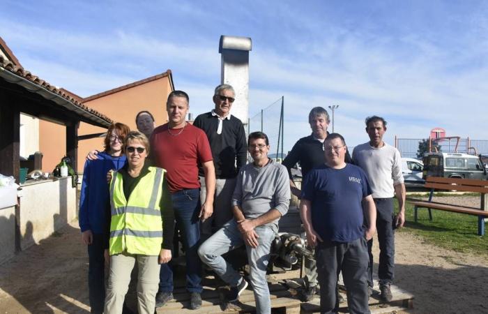 Hunderte Wanderer und Mountainbiker versammelten sich für einen guten Zweck in Saint-Christophe-sur-Dolaizon