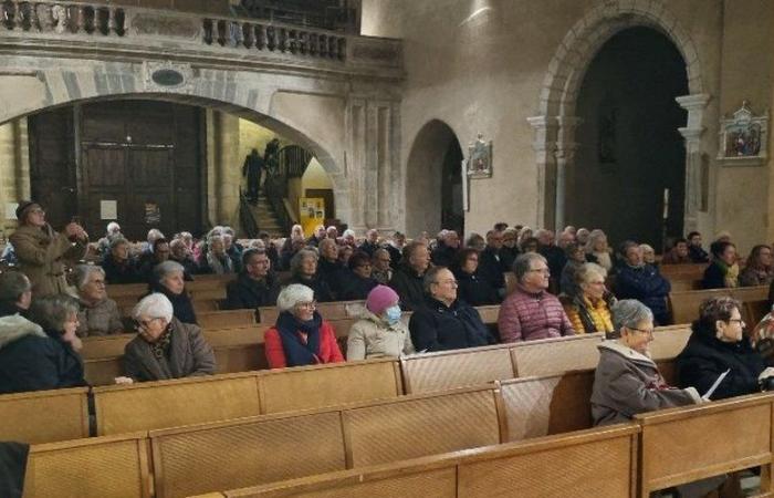 Saint-Céré. Ein Konzert in der wunderschönen Kirche Sainte-Spérie