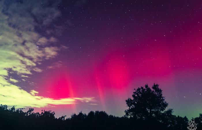 Fotos: Herrliche Nordlichter erleuchteten den Himmel über der Gironde